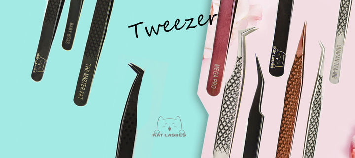 Tweezers Collection The Kat Lashes